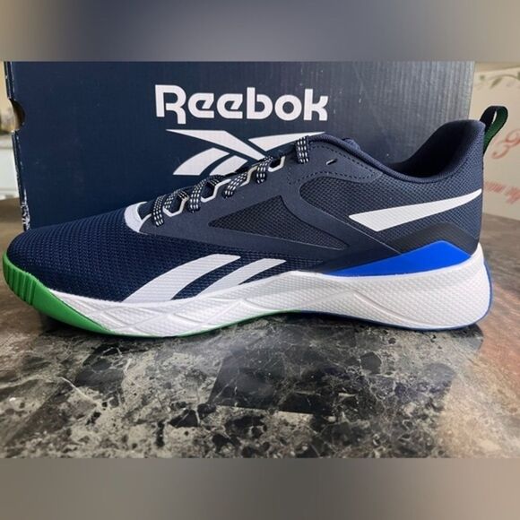 Reebok NFX‎ Men\'s Training Shoes Mens Performance Navy Sneakers Size 12 NEW main image 9